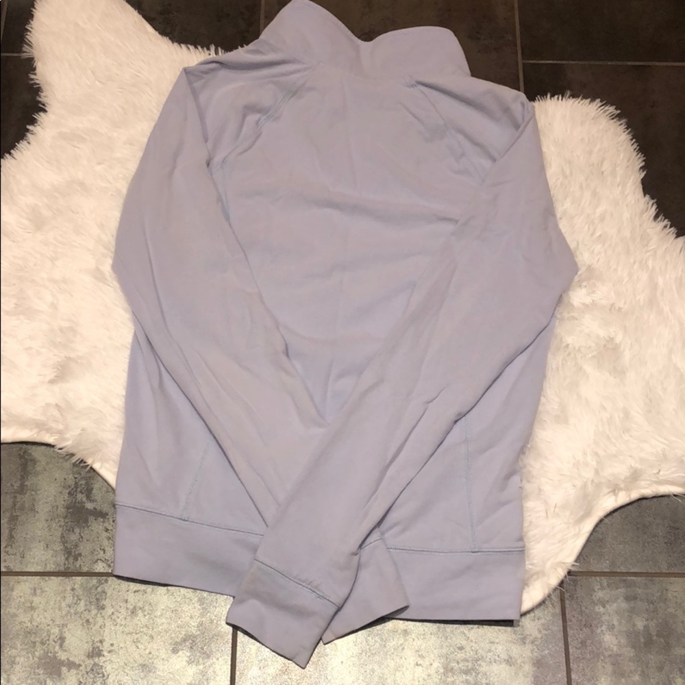 PINK Light Blue 1/4 Zip - Picture 4 of 4
